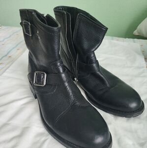 Mens Cole Haan Leather Boots